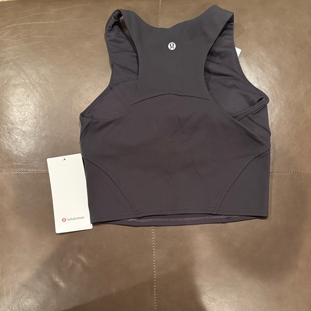 lululemon athletica Dark Gray Crop Top - Picture 4 of 5
